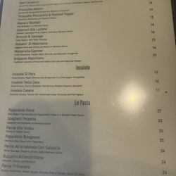 L'angolo - Menu pg 1