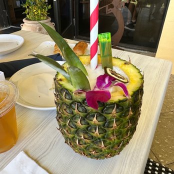 Oceanwalk - Max's Pineapple Colada - Seafood Near Me - Lake Worth Beach, Florida Oceanwalk - Max's Pineapple Colada - Seafood Near Me - Lake Worth Beach, Florida