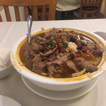 Hu's House - Spicy beef soup looks so yum! - Shanghainese Near Me - Albany, New York Hu's House - Spicy beef soup looks so yum! - Shanghainese Near Me - Albany, New York