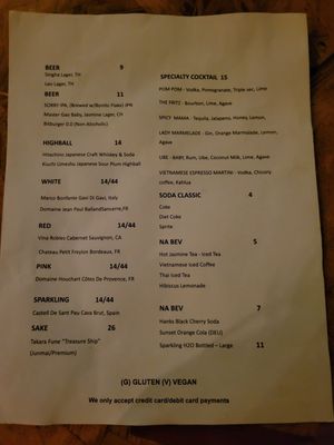 Menu photo 6 Rooster And The Pig Palm Springs, CA Menu photo 6 Rooster And The Pig Palm Springs, CA