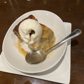 Stockyard Burgers & Bones - This was the bread pudding with a hint of bourbon. - American Near Me - Atlanta, Georgia Stockyard Burgers & Bones - This was the bread pudding with a hint of bourbon. - American Near Me - Atlanta, Georgia