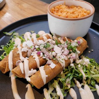 Gracias Madre - Flauntas - Herbed Potato and Pepper - Mexican Near Me - West Hollywood, California Gracias Madre - Flauntas - Herbed Potato and Pepper - Mexican Near Me - West Hollywood, California