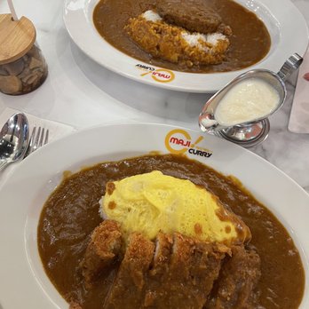 MAJI Curry - Omelette Curry with Pork Cutlet (just get regular Pork Cutlet Curry) - Japanese Curry Near Me - Irvine, California MAJI Curry - Omelette Curry with Pork Cutlet (just get regular Pork Cutlet Curry) - Japanese Curry Near Me - Irvine, California