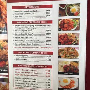 Backoos Korean ToGo Food - Korean Near Me - Halifax, Nova Scotia