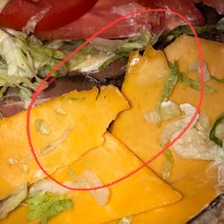 Publix Super Markets - Old cheese/cheese that was not covered properly so the ends got hard.