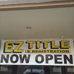 EZ Title & Registration - Our 30 day anniversary !!! We are here to serve you Arizona!!!
