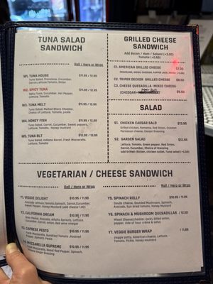 Menu photo 4 The Fillmore Deli New York, NY Menu photo 4 The Fillmore Deli New York, NY