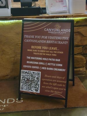 Menu photo 3 Canyonlands Williams, AZ