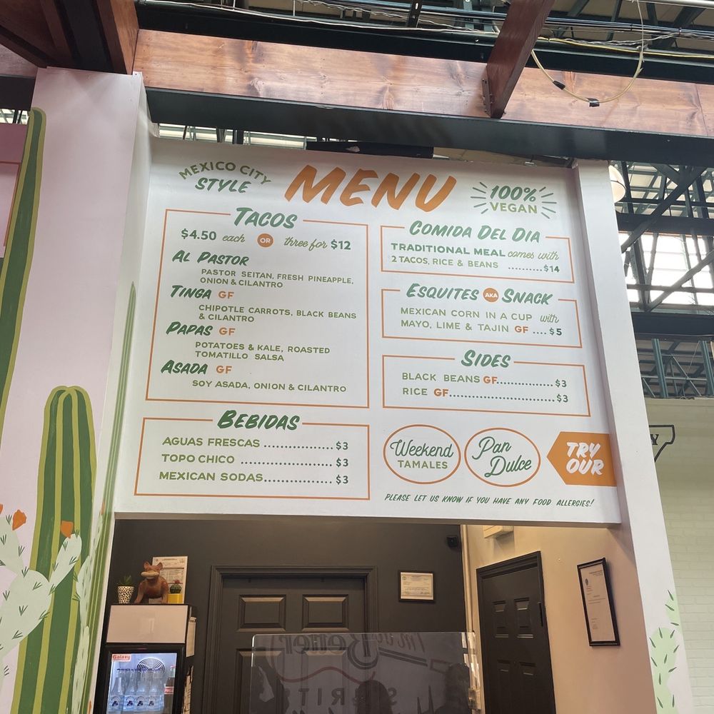 Succulent Vegan Tacos - Menu - Tacos Near Me - Nashville, Tennessee