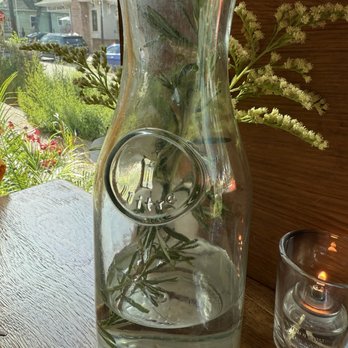 Written By The Seasons - Rosemary infused water - New American Near Me - Dallas, Texas Written By The Seasons - Rosemary infused water - New American Near Me - Dallas, Texas