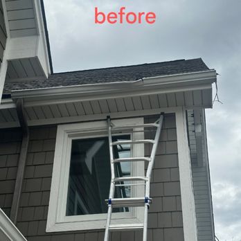 Morgan Exterior Services - The gutter was Mangled and not functional. - Roofing Near Me - Clinton, Michigan Morgan Exterior Services - The gutter was Mangled and not functional. - Roofing Near Me - Clinton, Michigan