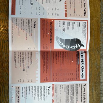 Nando's Peri-Peri - Menu - Portuguese Near Me - North Bethesda, Maryland Nando's Peri-Peri - Menu - Portuguese Near Me - North Bethesda, Maryland