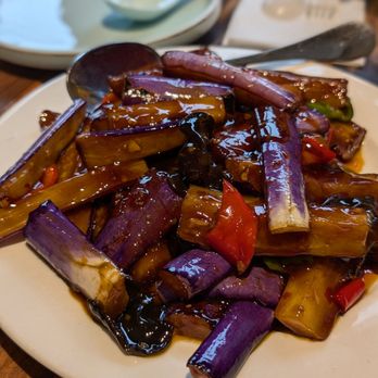 Taipei Cuisine - Eggplant with garlic sauce - Taiwanese Near Me - Quincy, Massachusetts Taipei Cuisine - Eggplant with garlic sauce - Taiwanese Near Me - Quincy, Massachusetts
