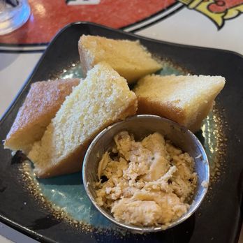 Pancho & Lefty's OC - Cornbread and butter- delicious! - Mexican Near Me - Ocean City, Maryland