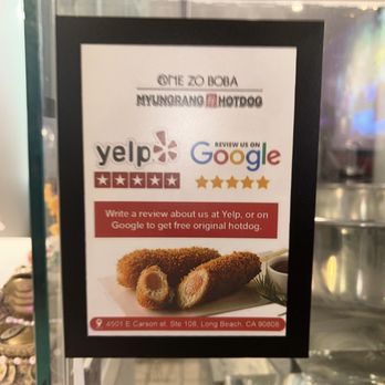One Zo/ Myungrang Hotdog - Bubble Tea Near Me - Long Beach, California
