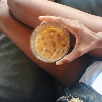 Sago Coffee - Iced Cinnamon Vanilla Latte - Coffee & Tea Near Me - Jacksonville Beach, Florida