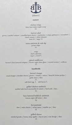 Menu photo 2 Bath Brewing Company Bath, ME Menu photo 2 Bath Brewing Company Bath, ME