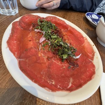 Wooden Fish - Vietnamese Beef Carpaccio - Vietnamese Near Me - West Vancouver, British Columbia