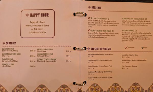 Menu photo 1 The Raven Bistro Jasper, AB Menu photo 1 The Raven Bistro Jasper, AB