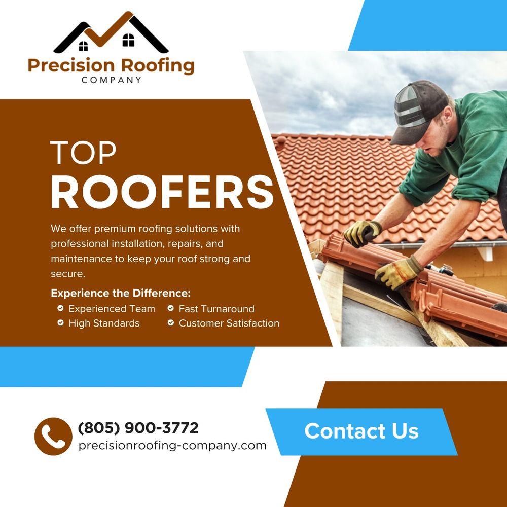 Slide of Precision Roofing Company