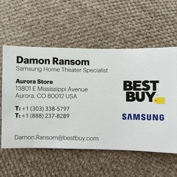 Best Buy - This is our go to guy!! - Electronics Near Me - Aurora, Colorado Best Buy - This is our go to guy!! - Electronics Near Me - Aurora, Colorado