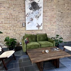 Greenleaf Collective - Cozy corner while you sip coffee