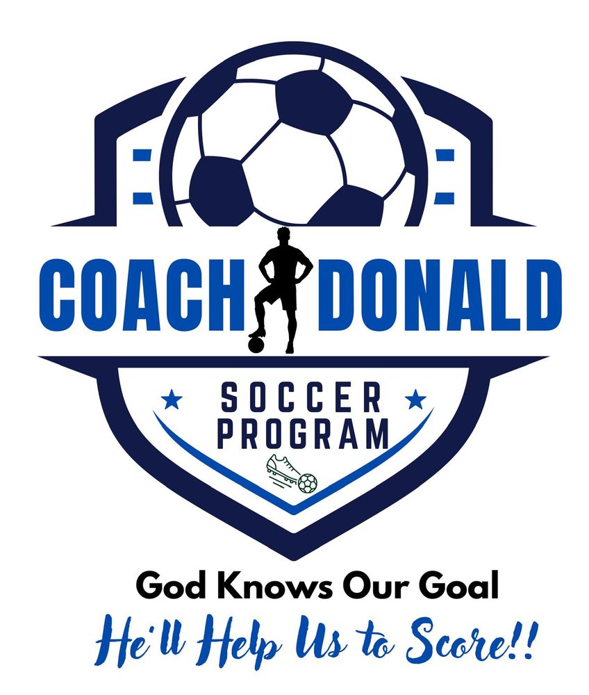 Coach Donald Soccer Program Logo