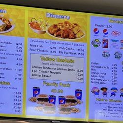 Yellow Basket - Menu 050625