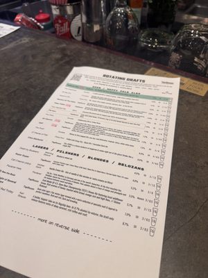 Menu photo 4 SD TapRoom San Diego, CA Menu photo 4 SD TapRoom San Diego, CA