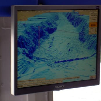 Cruise Loch Ness - One of the sonar screens - Boat Charters Near Me - Fort Augustus, HLD Cruise Loch Ness - One of the sonar screens - Boat Charters Near Me - Fort Augustus, HLD