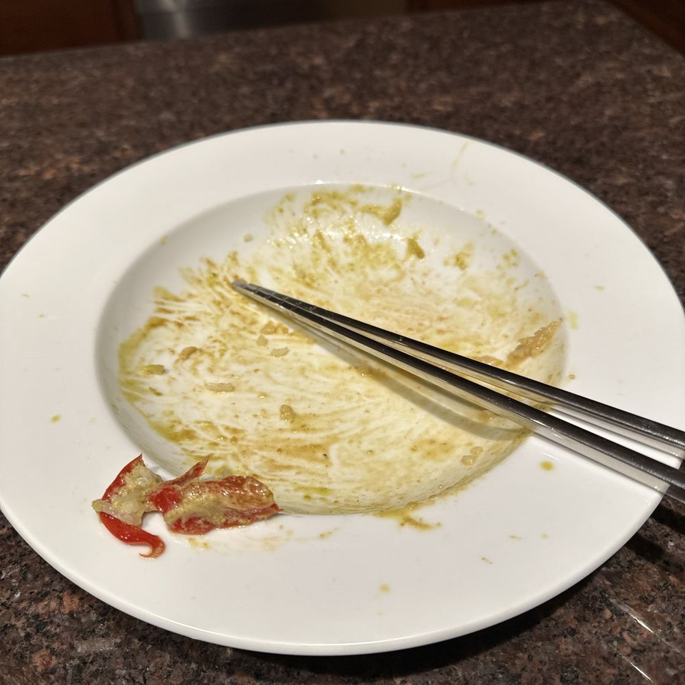 Ate first, snapped later -- curry wins every time. Ate first, snapped later -- curry wins every time.