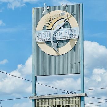 Fish On Fire - Signage - Seafood Near Me - Orlando, Florida Fish On Fire - Signage - Seafood Near Me - Orlando, Florida