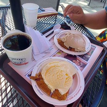 Julian Pie Company - Apple Mountain Berry Pie Ala mode with black coffee...perfect combo. - Bakeries Near Me - Julian, California Julian Pie Company - Apple Mountain Berry Pie Ala mode with black coffee...perfect combo. - Bakeries Near Me - Julian, California