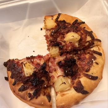 Brown House Pizza - Burnt pizza. Dog wouldn't even eat it. YUCK!! - Pizza Near Me - Quaker City, Ohio Brown House Pizza - Burnt pizza. Dog wouldn't even eat it. YUCK!! - Pizza Near Me - Quaker City, Ohio
