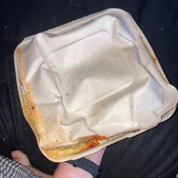 Osmow's Shawarma - Chicken Shawarma Platter, with a side of insects and flattened to insanity!