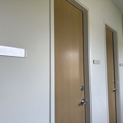 KF Centre For Excellence - Bathrooms committing to the theme. With Toto toilets!