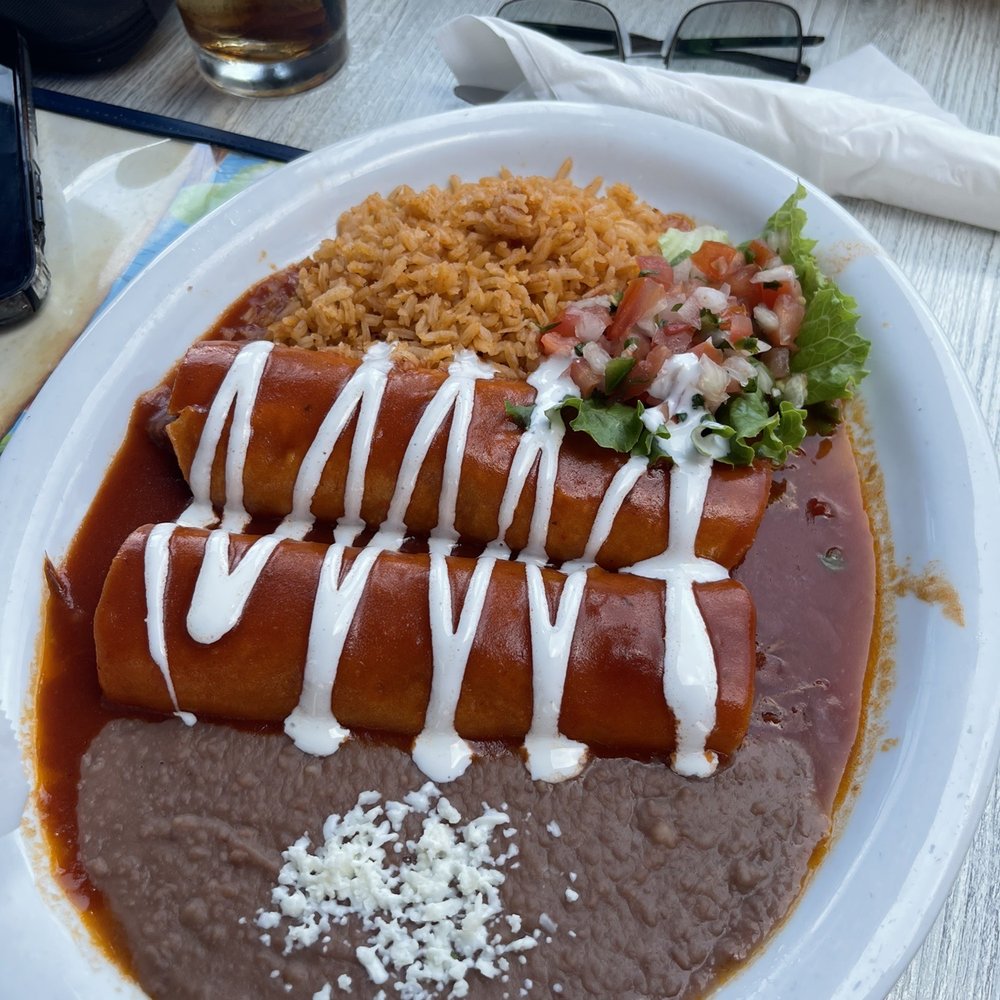 Maria Sol - Beef enchiladas - Mexican Near Me - Santa Monica, California Maria Sol - Beef enchiladas - Mexican Near Me - Santa Monica, California