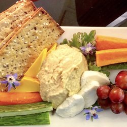 The Spa at Boyne Highlands - The snack plate served with the spa's "Pamper Me" package. Very nice!