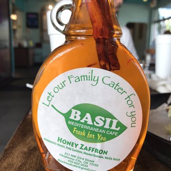 Basil Mediterranean Cafe - Homemade honey zaffron - Sandwiches Near Me - Oklahoma City, Oklahoma