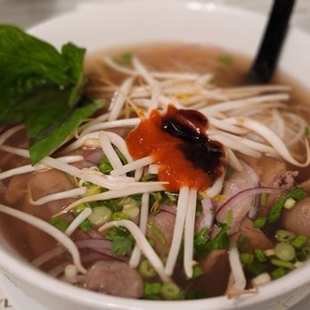 Bangkok - This soup has beef and meatballs  and rice noodles  it's heaven - Thai Near Me - Danbury, Connecticut