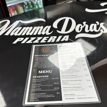 Mamma Dora's Pizzeria - Menu - Pizza Near Me - Miami, Florida
