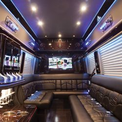 The Limo Company - Mercedes Limo Coach Interior