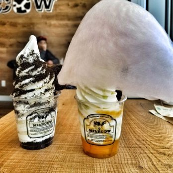 Milkcow Cafe - Oreo $5.50 and mango tree $6.50 - Ice Cream & Frozen Yogurt Near Me - Richmond, British Columbia Milkcow Cafe - Oreo $5.50 and mango tree $6.50 - Ice Cream & Frozen Yogurt Near Me - Richmond, British Columbia