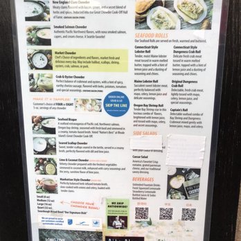 Pike Place Chowder - Menu - Seafood Near Me - Seattle, Washington Pike Place Chowder - Menu - Seafood Near Me - Seattle, Washington