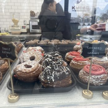 Knead Donuts & Tea - Display - Donuts Near Me - Signal Hill, California