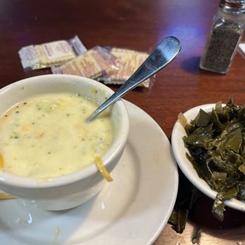 Keystone Grill - Broccoli n cheese soup collard greens - Breakfast & Brunch Near Me - Colonial Heights, Virginia