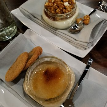 Block Restaurant - Caramel popcorn panacotta and Chai brule...I wanted more of the popcorn! - New American Near Me - Provo, Utah Block Restaurant - Caramel popcorn panacotta and Chai brule...I wanted more of the popcorn! - New American Near Me - Provo, Utah
