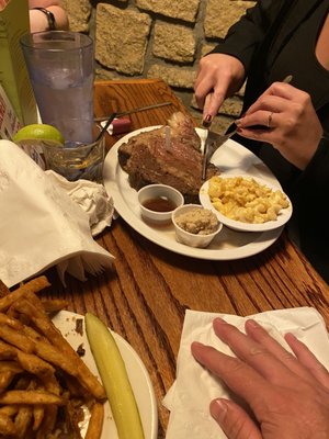 Photo of Blind Tiger Brewery & Restaurant - Topeka, KS, US. Prime rib