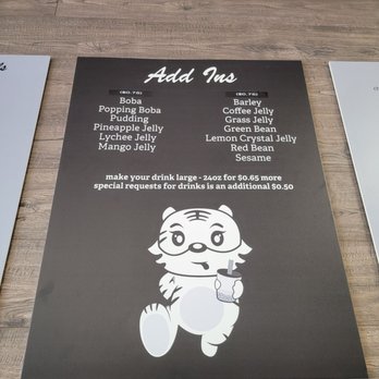 Boba Tea House - Add in menu - Coffee & Tea Near Me - Northridge, California Boba Tea House - Add in menu - Coffee & Tea Near Me - Northridge, California