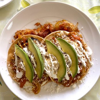 Salt & Pepper - Ranchero eggs topped with avocado and salsa - Mexican Near Me - Atlantic City, New Jersey Salt & Pepper - Ranchero eggs topped with avocado and salsa - Mexican Near Me - Atlantic City, New Jersey